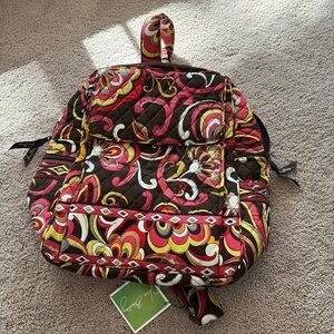 Large Backpack, Quilted Floral Design New With Tags Vera Bradley